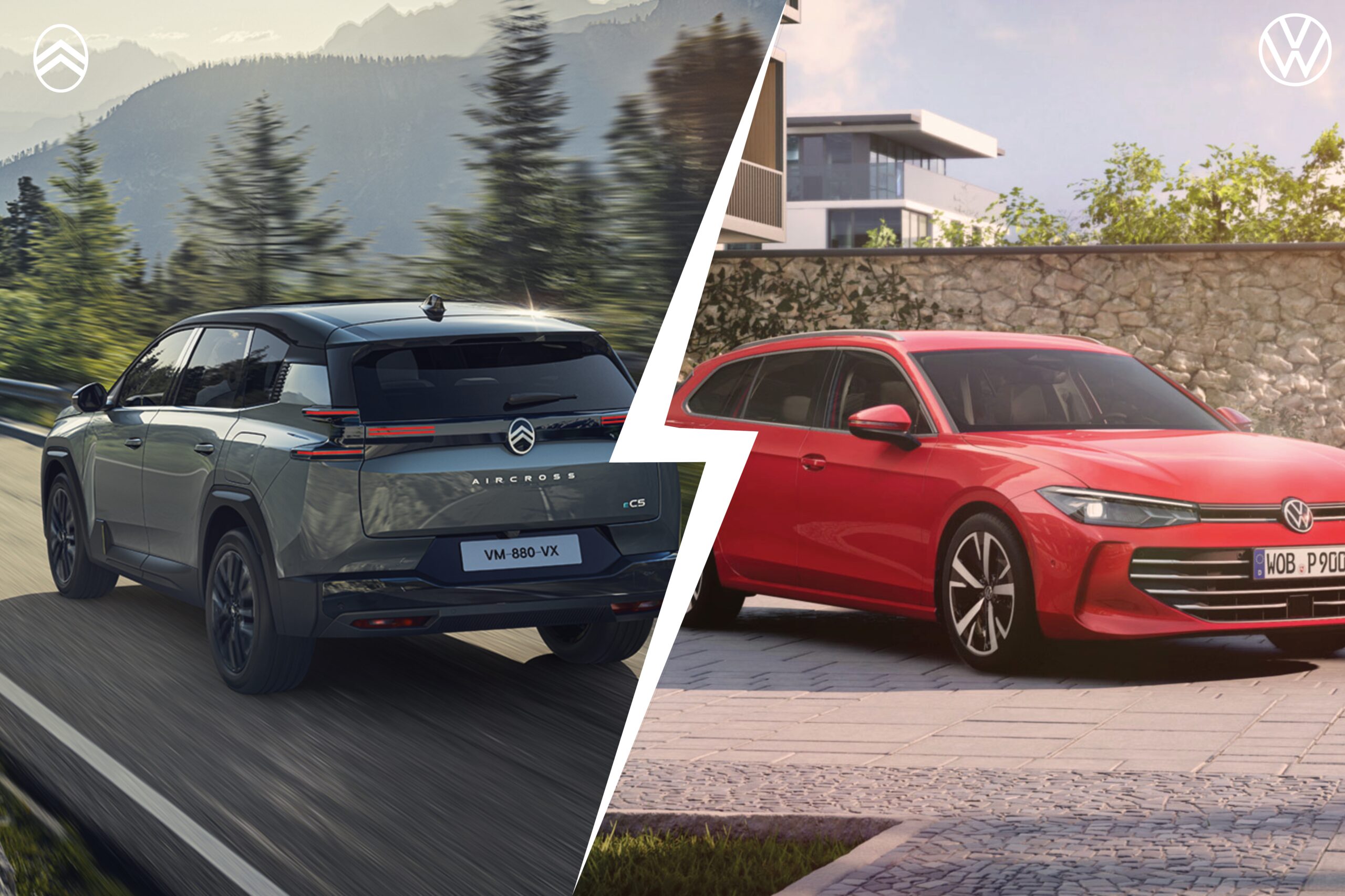 CITROËN-C(-X-VOLKSWAGEN-PASSAT